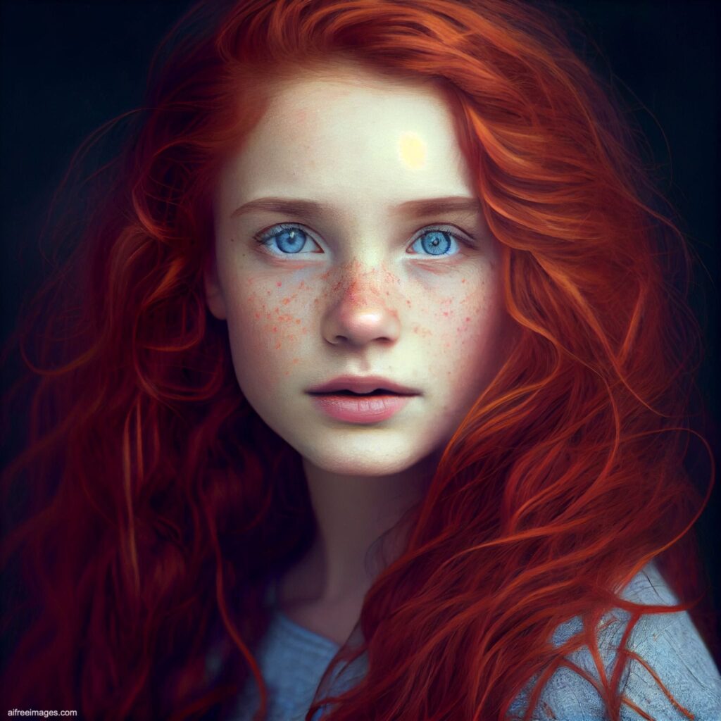 colorvivo This red haired girl is a natural beauty. She has lon 323ae4d9 579a 4118 97c2 d2073a37e08f