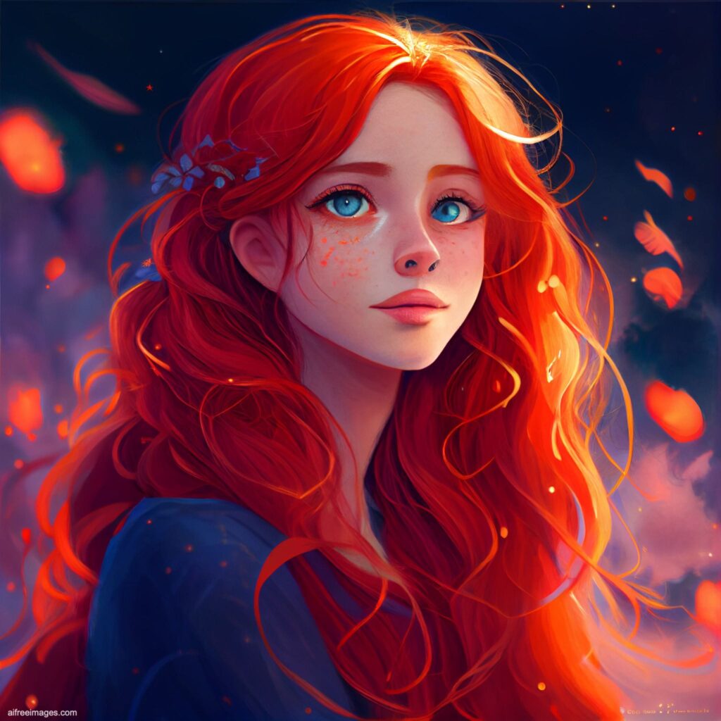 colorvivo This red haired girl is a natural beauty. She has lon f357cfc7 b6a7 473f ad79 1166a31af868