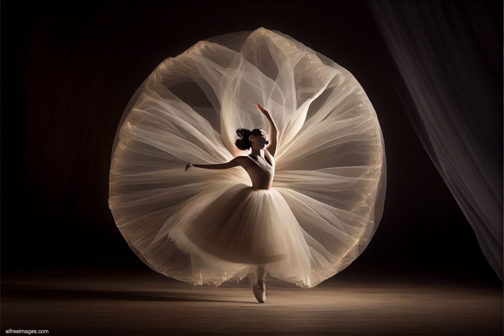 colorvivo a ballet dancer in a single rim light some big cloth cc64c199 7012 4981 9381 4b34dea25b75