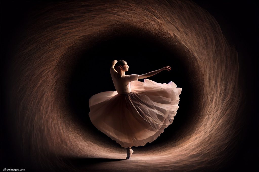 colorvivo a ballet dancer in a single rim light some big cloth d2583781 7dfd 4759 b45f 791defa39efe