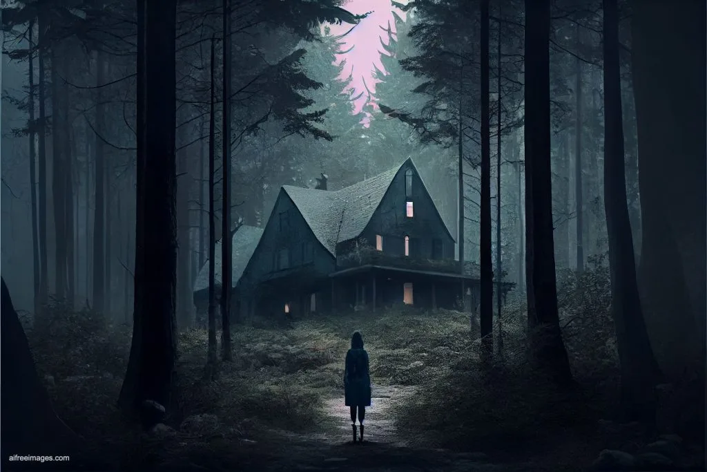 A woman in middle of the forest dark 1 colorvivo a woman in middle of the forest dark mystery aestheti 1ba7dc62 1772 4d86 997f 870008b66754