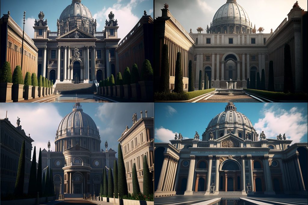 The Vatican City generated by AI AI generated free images and icons