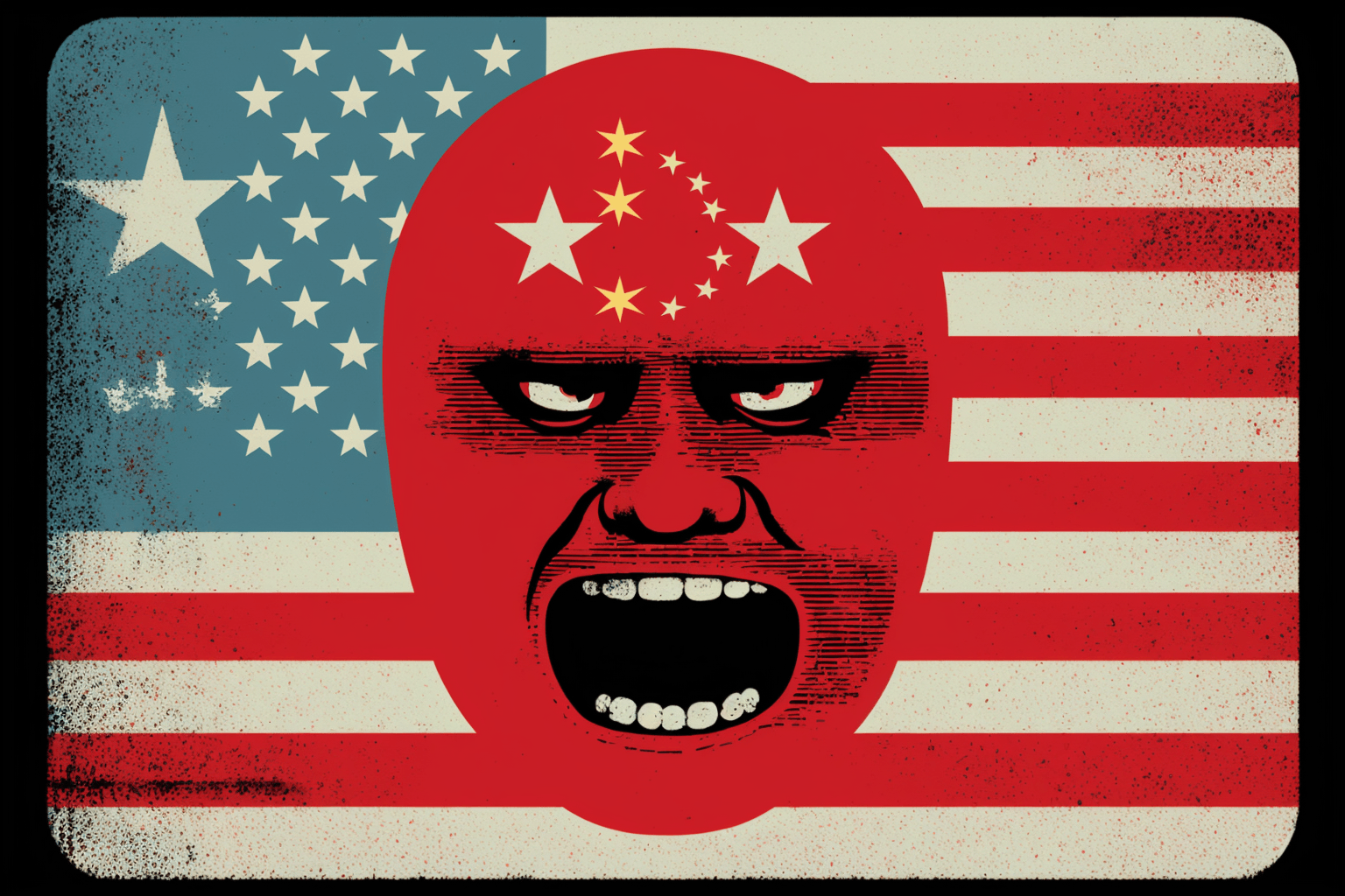 Censorship in China & USA AI generated free images and icons with