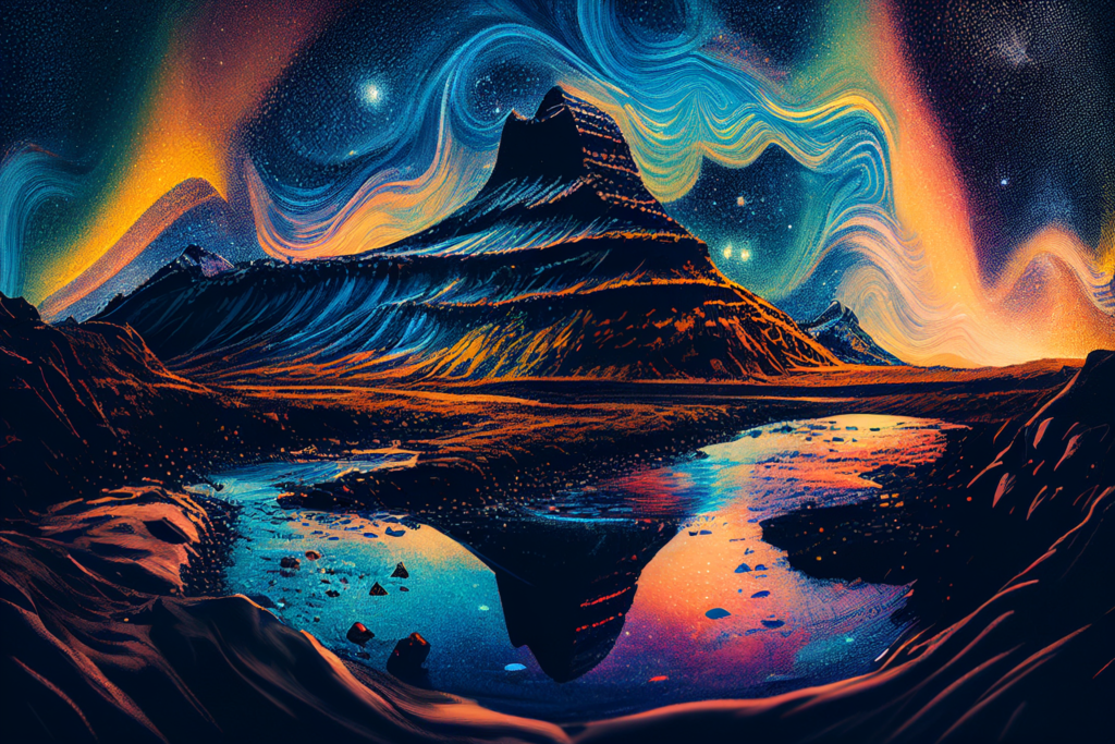 colorvivo mysterious Iceland psychedelic starry night 464cea9f bbd9 4e0d a004 f33e14841c05
