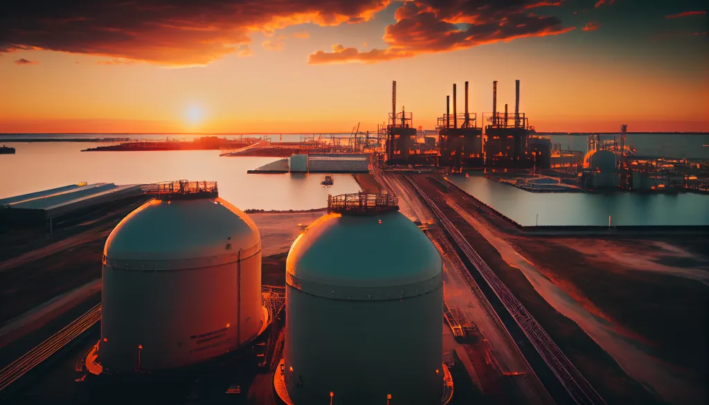 Drone aerial shot of an industrial oil refinery 1 colorvivo Drone aerial shot of an industrial oil refinery and s d31a493a 0353 4277 91d9 c29edace5897
