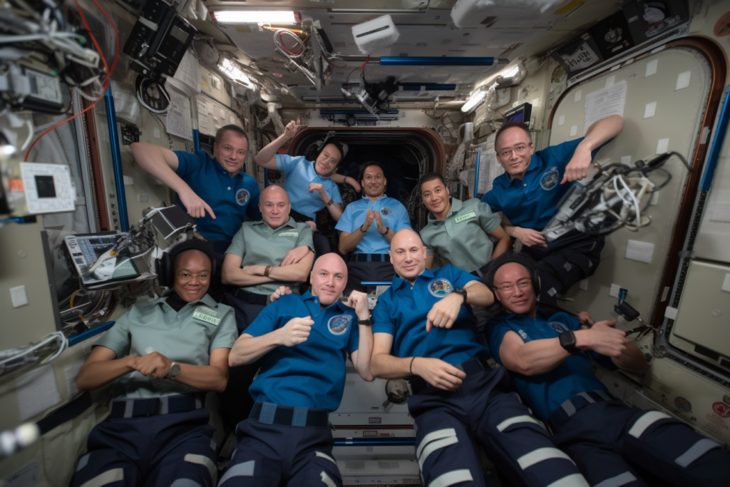 colorvivo The International Space Station crew International di 3340c530 621d 4fa2 973b 7ddd464d7f3d