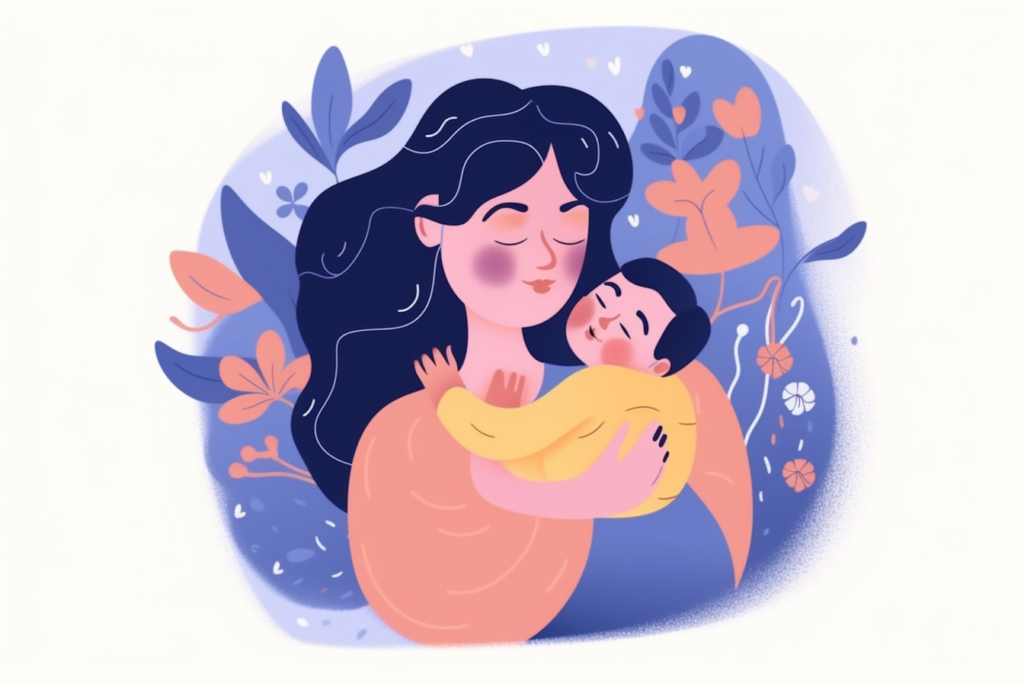colorvivo Vector Illustration Of Mother Holding Baby Son In Arm 89f4e644 1ed7 4330 b7b1 2d9d3fdfa805