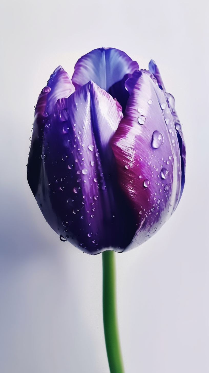 colorvivo top view of purple tulip extremely detailed photoreal a2d84519 944f 48fe ad93 61b1585128bf