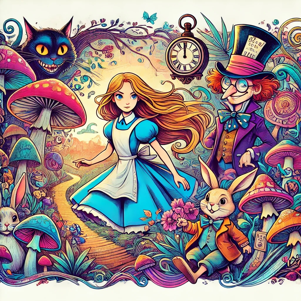 "Alice in Wonderland": A Journey Through Fantasy and Logic 1 alice wonderland