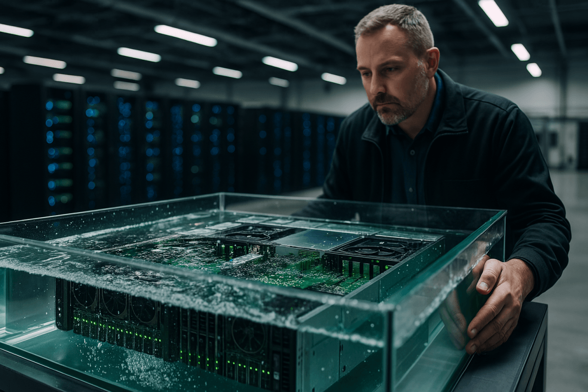 Immersion Cooling Technology for Data Centers - AI generated free ...