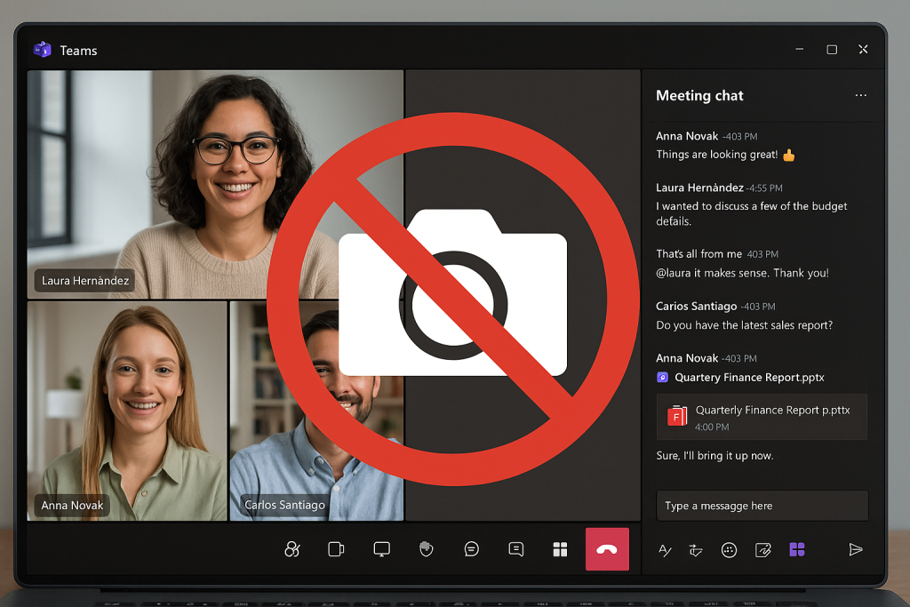 Screenshot Blocked: Microsoft Teams' New Privacy Shield in Action 1 stop screenshot microsoft teams meeting