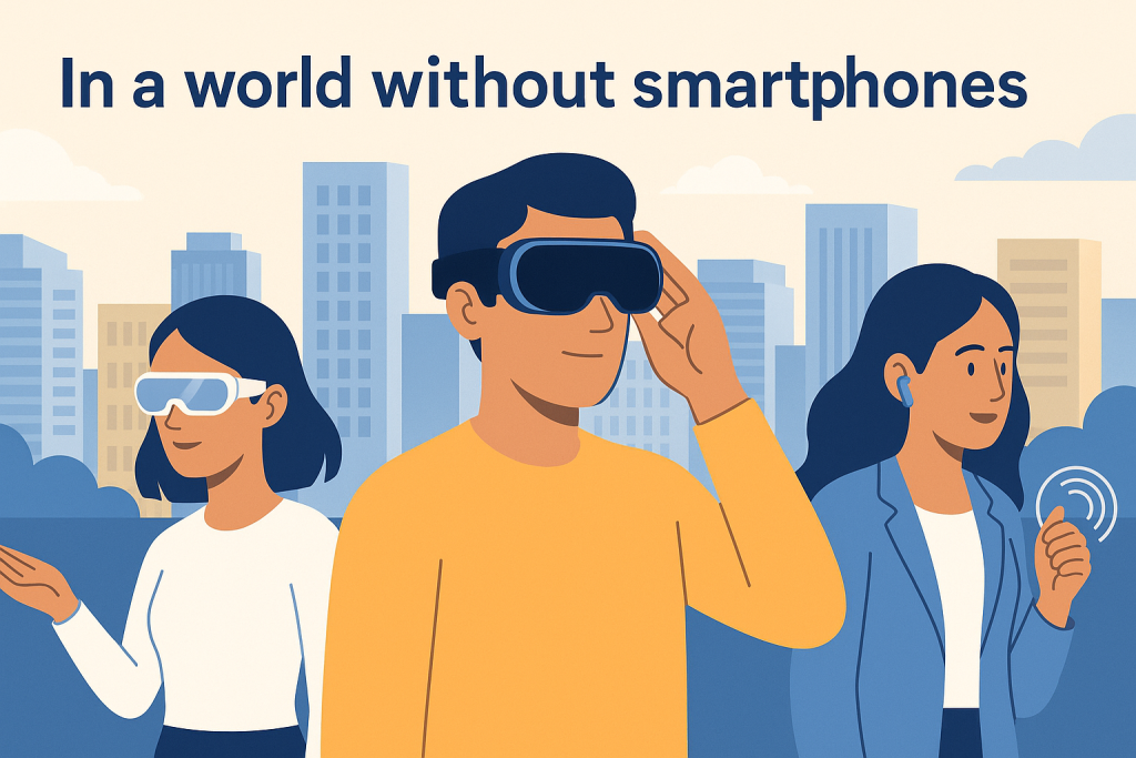 A Future Without Phones: AI-Powered World of Tomorrow 1 world without mobiles 2